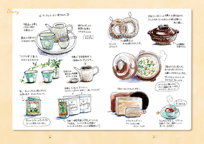 時短スケッチ帖 1〈On the table〉