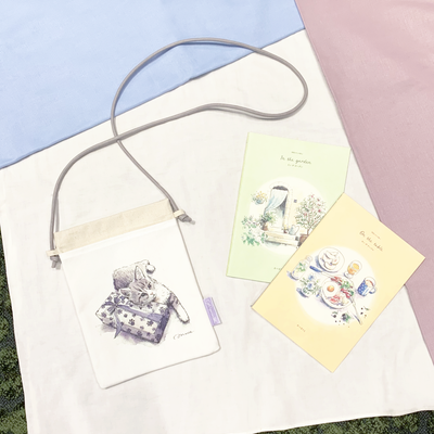 時短スケッチ帖 オリジナルサコッシュ「Sacoche Papier」