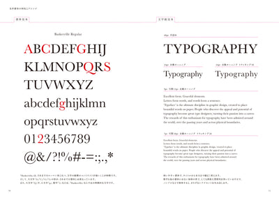きれいな欧文書体とデザイン 名作書体の特色とロゴづくり