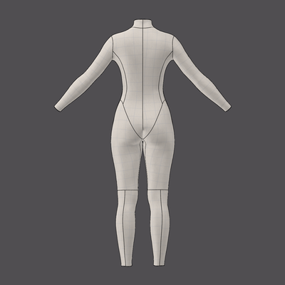 CDM004: BODYSUIT(W)
