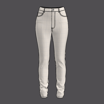 CDM002: SKINNY JEANS(W)