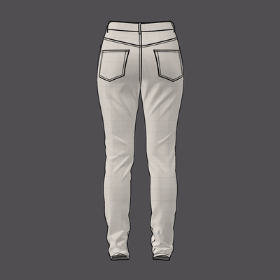 CDM002: SKINNY JEANS(W)