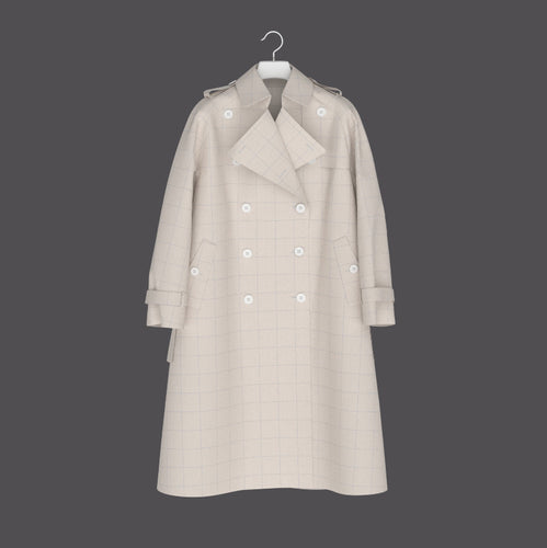 CDM001: TRENCH COAT（W）