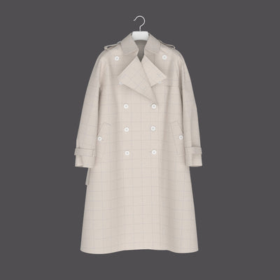 CDM001: TRENCH COAT(W)
