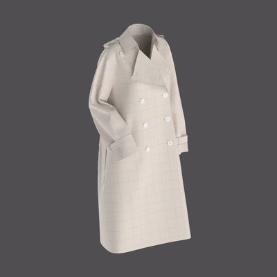 CDM001: TRENCH COAT(W)