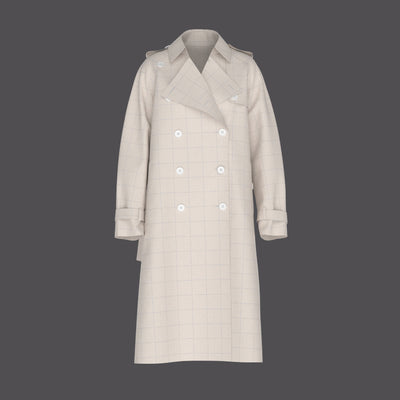 CDM001: TRENCH COAT(W)