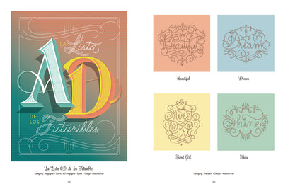 装飾系ロゴ&レタリング Decorative Lettering