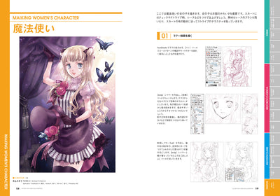 コミックイラスト素材集 キャラクターのためのブラシ&テクスチャ