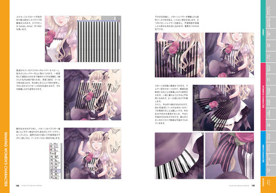 コミックイラスト素材集 キャラクターのためのブラシ&テクスチャ