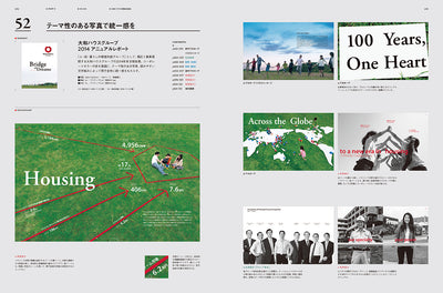 会社と人をつなぐ 企業案内のデザイン