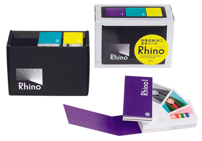 特殊印刷・加工見本ツール Rhino［ライノ］（BUG BOOK）