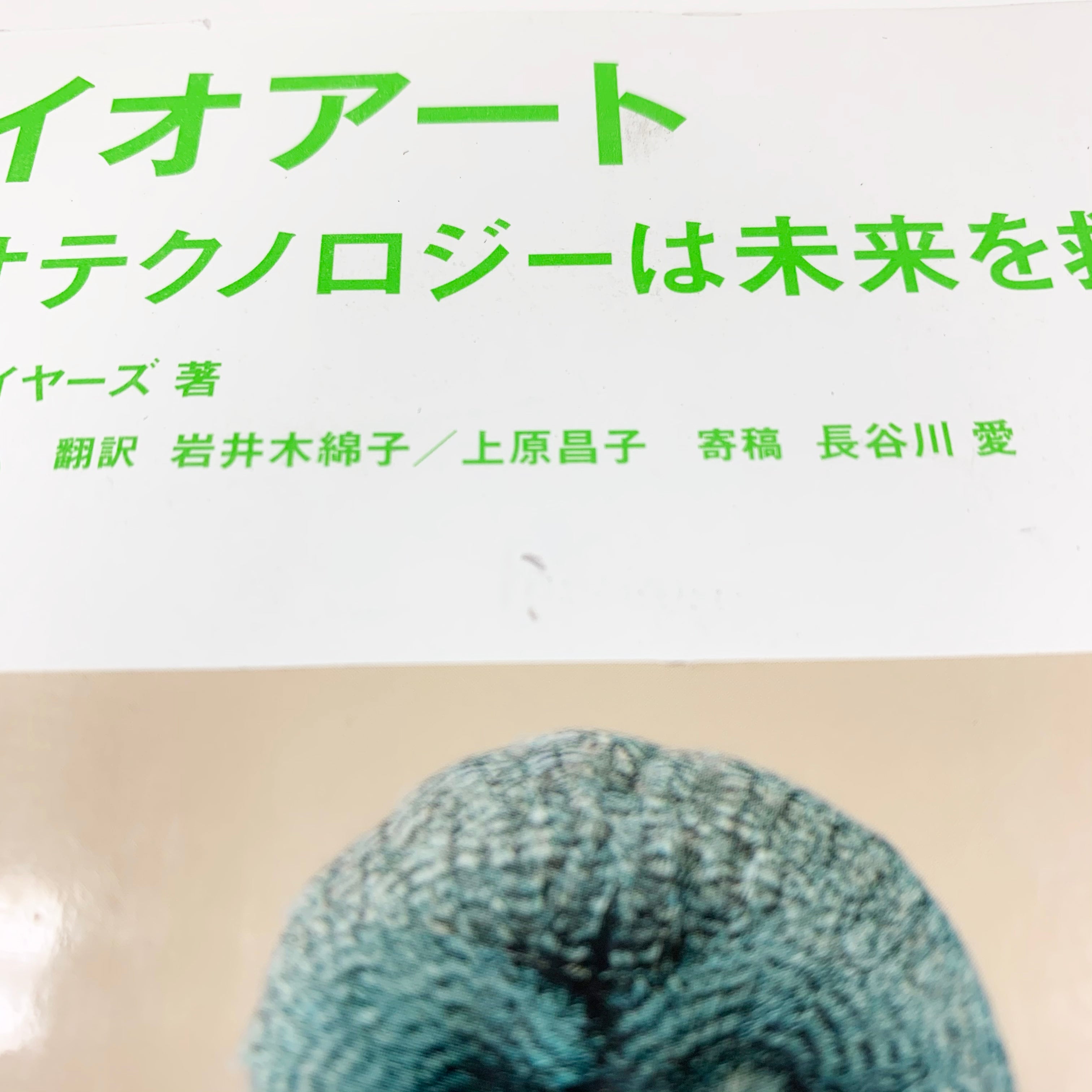 傷や汚れあり】バイオアート バイオテクノロジーは未来を救うのか