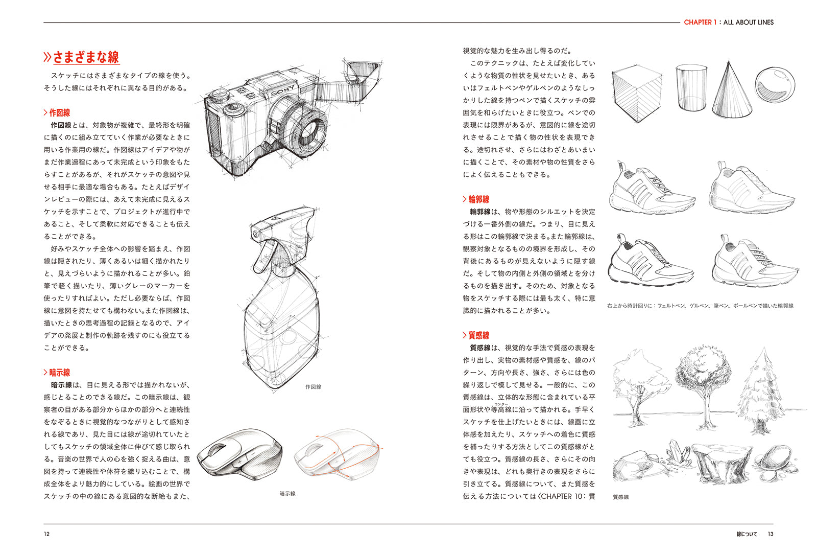デザインのためのパースの授業 ものの形を捉え、伝わる絵にする 