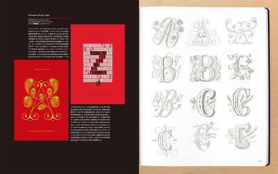 レタリングデザインの極意　─プロセスから学ぶ、描き文字を活かすためのガイドブック