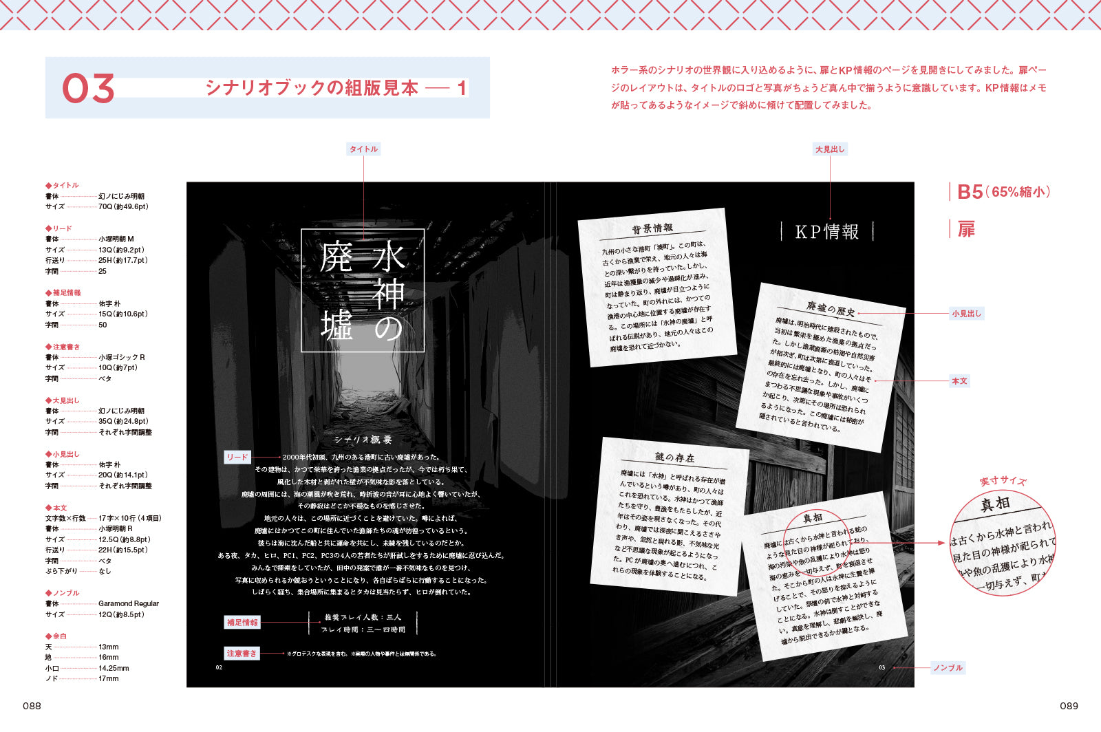 文章を書く人のための 同人誌・ZINE 本文デザイン入門 | 株式会社ビー