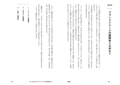 選ばれるデザイン　ブランドイメージを見る目が変わる。6つの視点