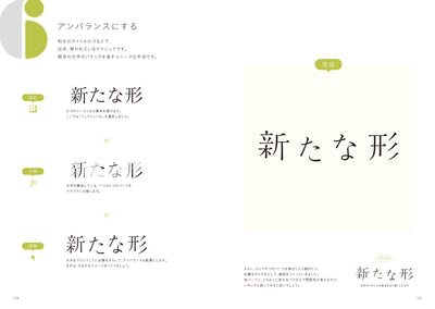 たのしいロゴづくり 文字の形からの着想と展開