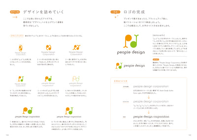 たのしいロゴづくり 文字の形からの着想と展開