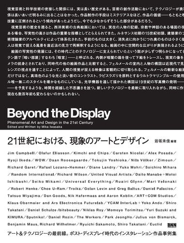 【傷や汚れあり】Beyond the Display：21世紀における、現象のアートとデザイン