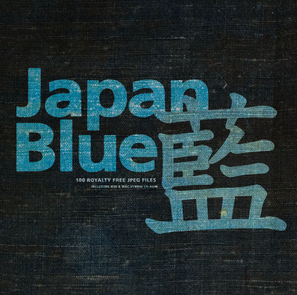 藍染・汕頭【 Japan かっこよい Blue】反物