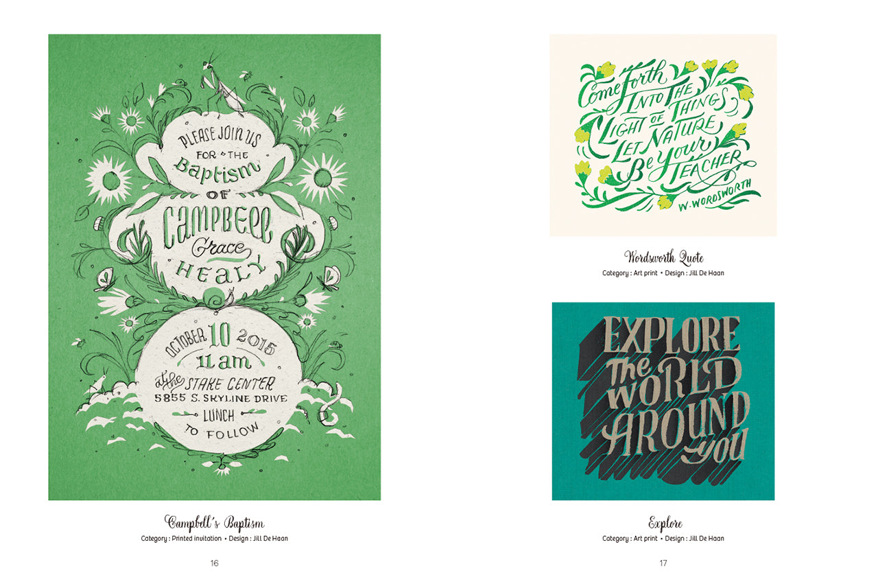 装飾系ロゴ&レタリング Decorative Lettering | 株式会社ビー