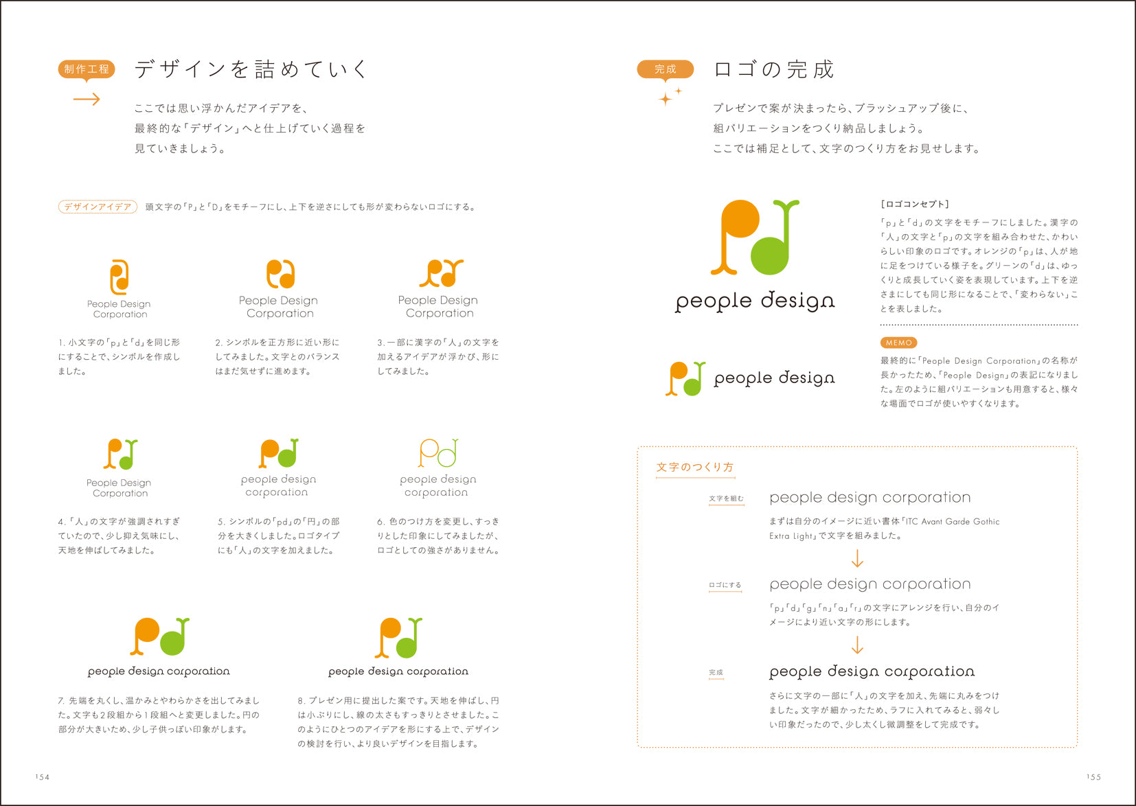 たのしいロゴづくり 文字の形からの着想と展開 | 株式会社ビー・エヌ・エヌ 