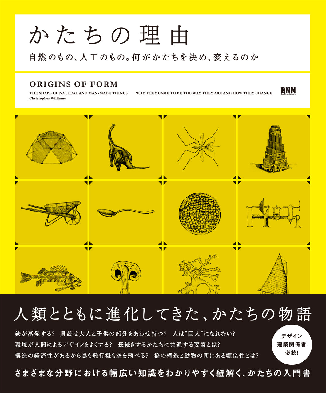 かたちの理由 自然のもの、人工のもの。何がかたちを決め、変えるのか